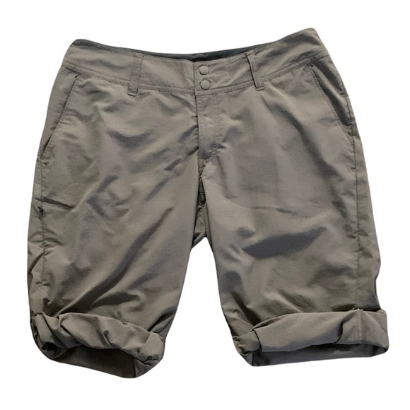 ExOfficio Sol Cool Nomad Women’s Shorts Gray Sz 4 167F - Picture 2 of 10